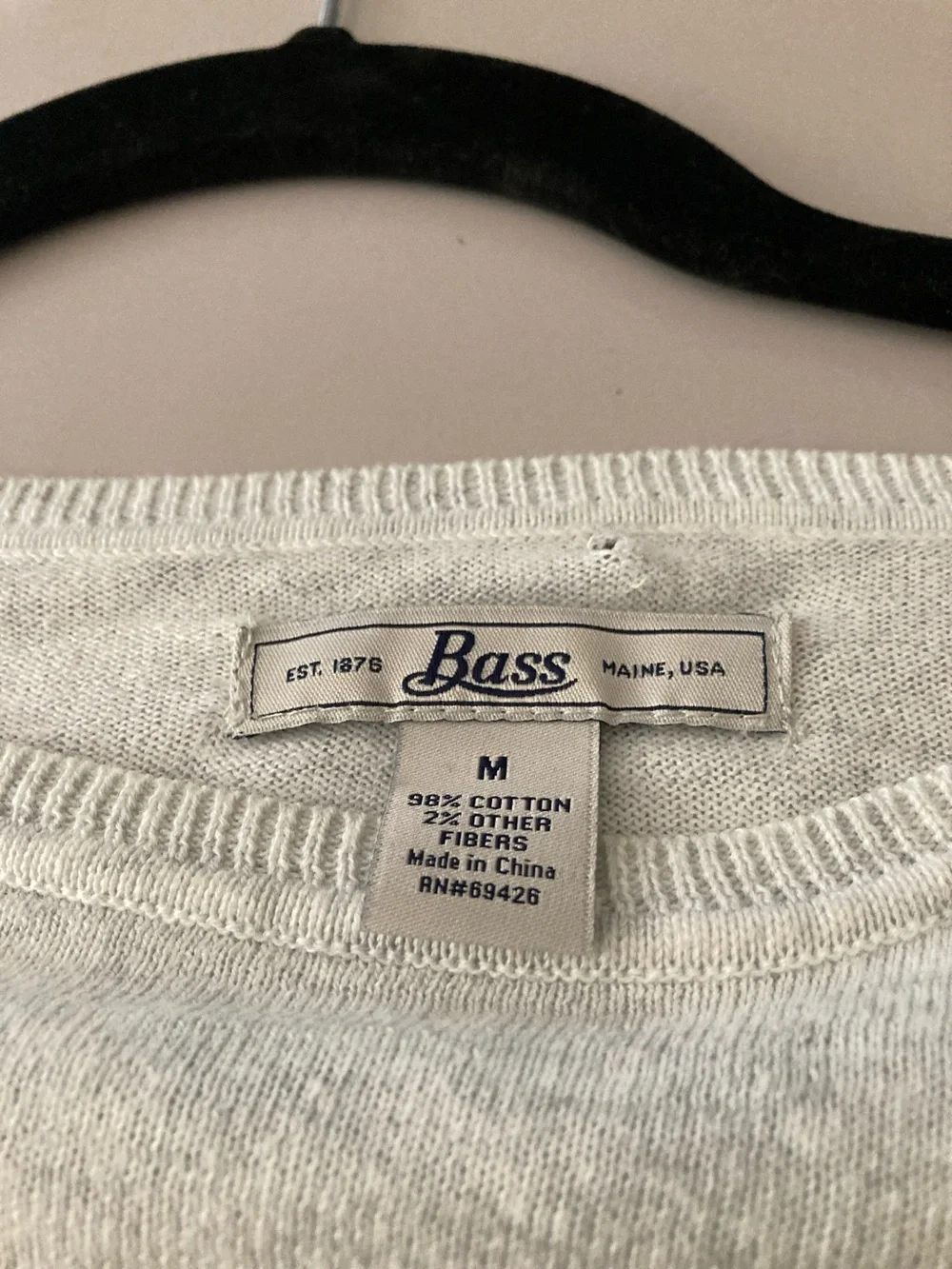 Light Beige Butterfly Pullover Sweater